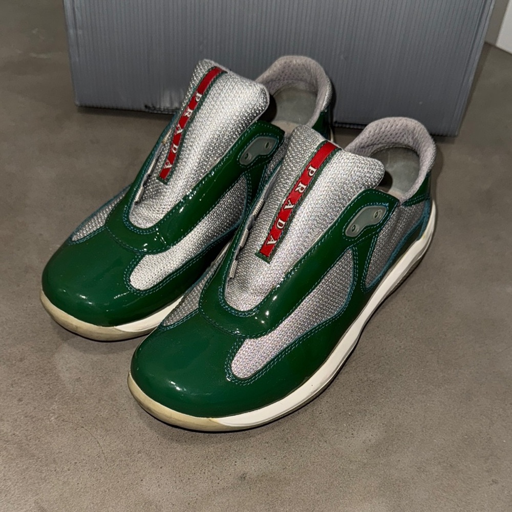 Prada Women’s America’s Cup Sneakers- Vintage 2000s